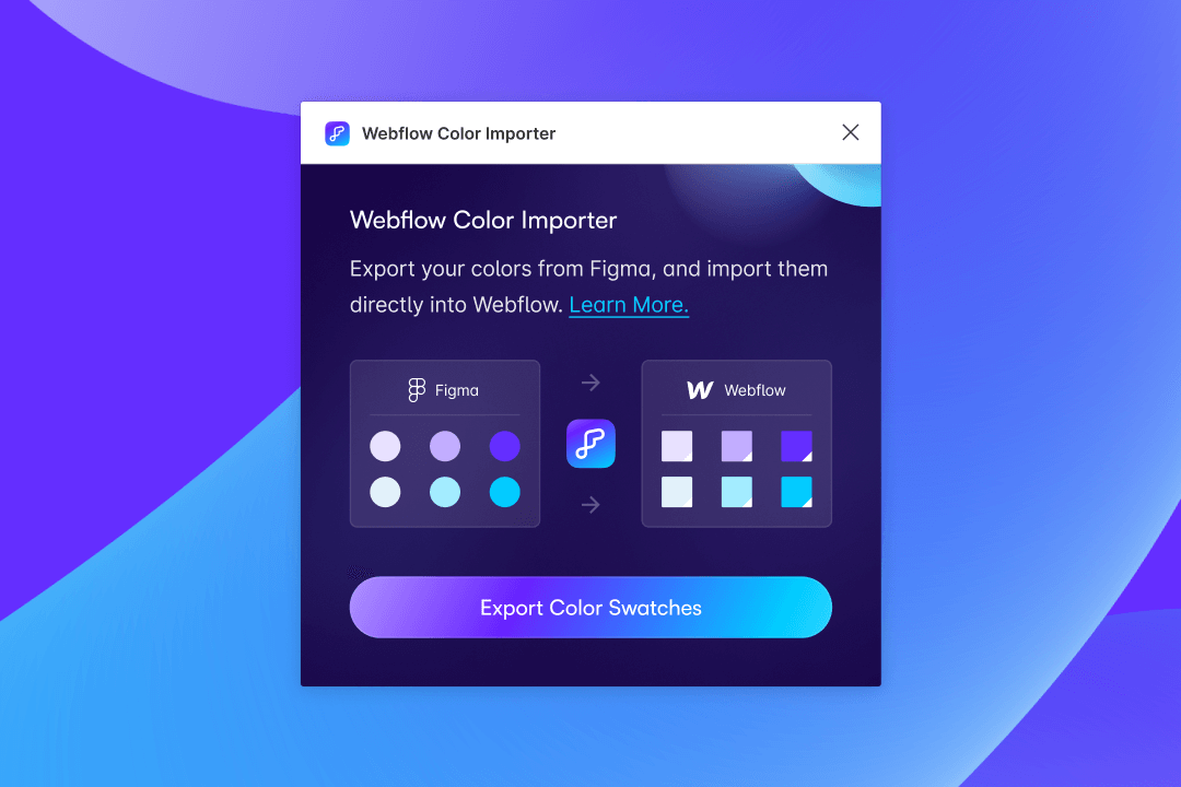 Import Your Colors from Figma to Webflow Automatically