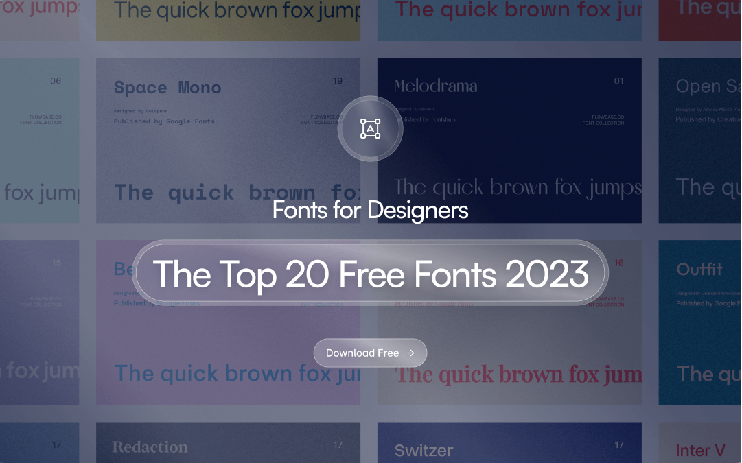 Top 20 Best Free Fonts for Designers in 2023